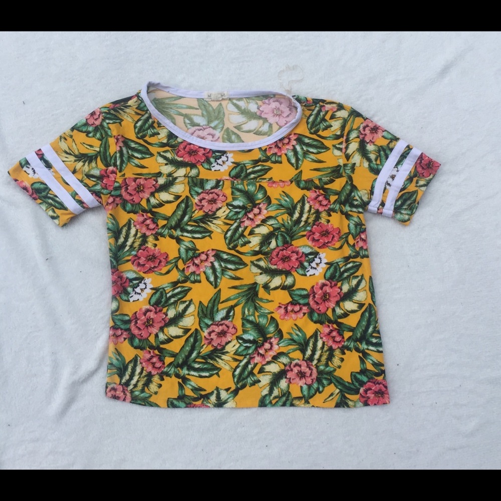 Tropical Floral Tee